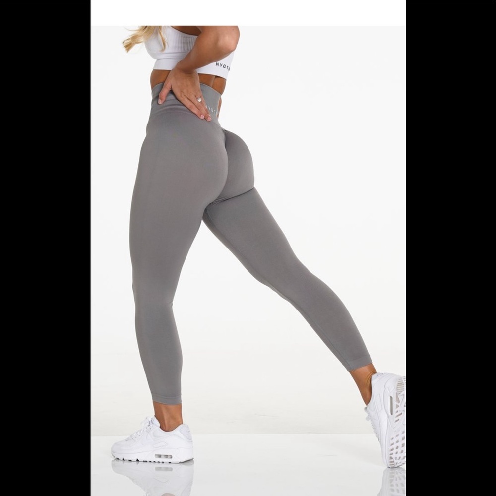 Grey L NVGTN seamless leggings never worn